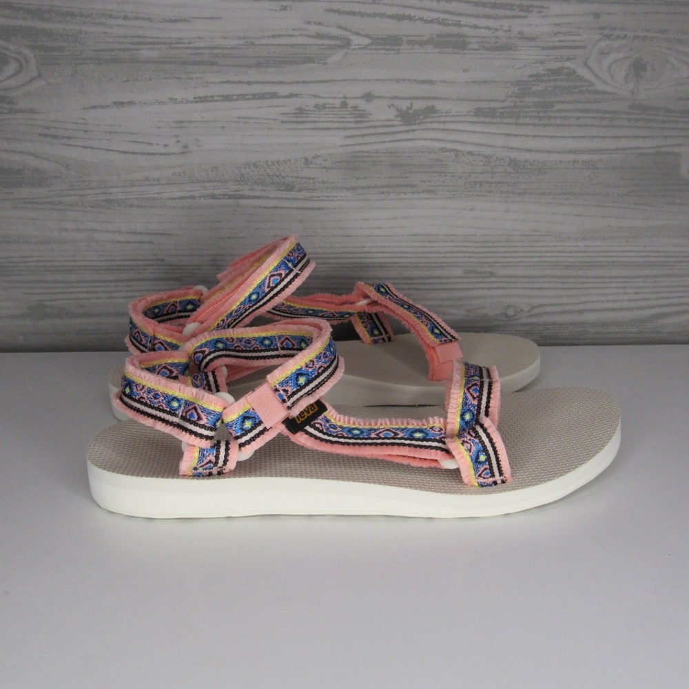 TEVA ORIGINALS MARESSA WOMEN’S SANDALS APRICOT - Picture 4 of 7